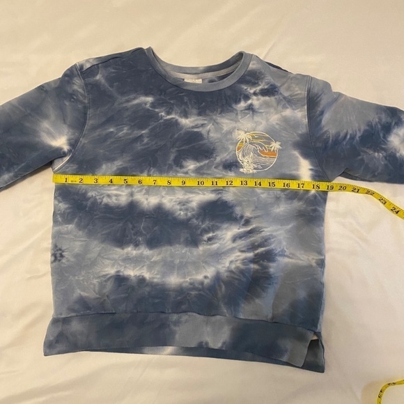 Lilo & Stitch-Disney- Blue Tie Dyed Sweatshirt-‎ Small - Picture 4 of 6